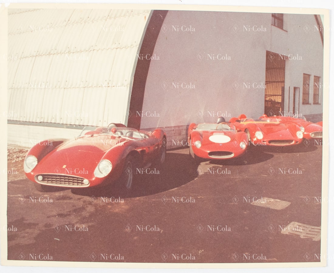 Ferrari Large-format original color photograph restoration (1 of 2)