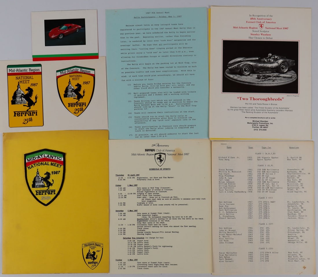 Ferrari Portfolio Ferrari Club of America National Meet 198 (1 of 1)