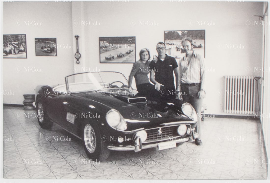 Ferrari Original B/W - Press photo Type 250 GT LWB Californ (1 of 2)