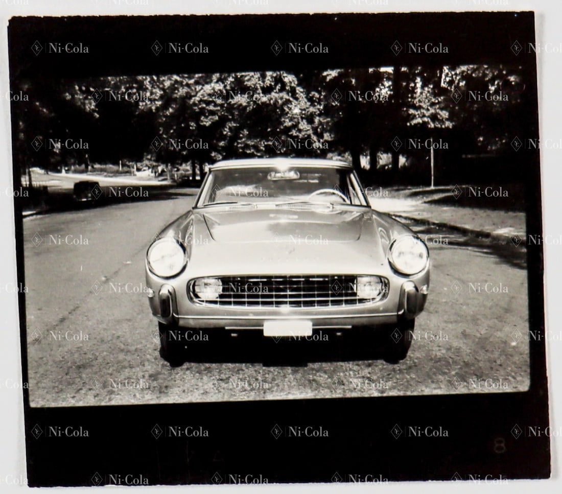 Ferrari Original B/W - rough print 250 GT PF Coupé Speciale (1 of 2)