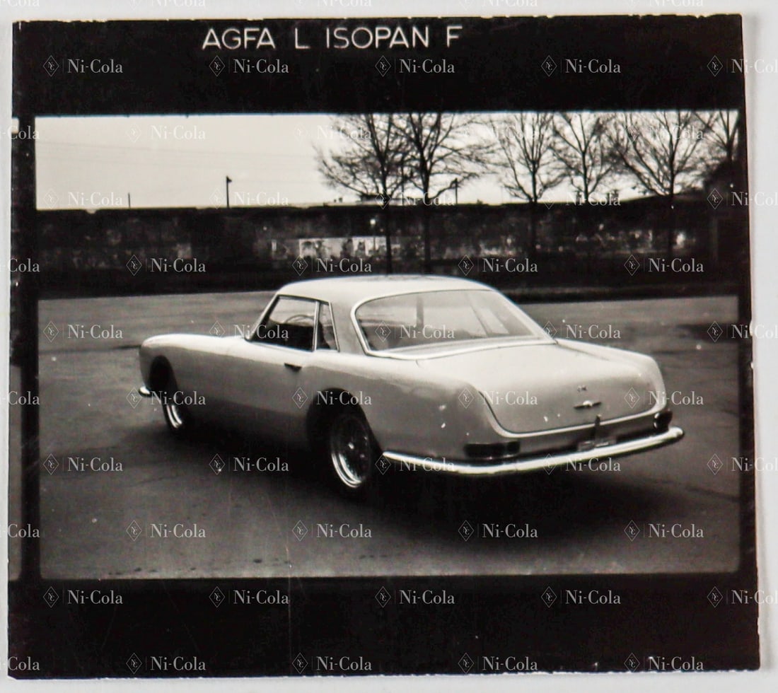 Ferrari Original B/W - rough print 250 GT Pininfarina Coupé (1 of 2)