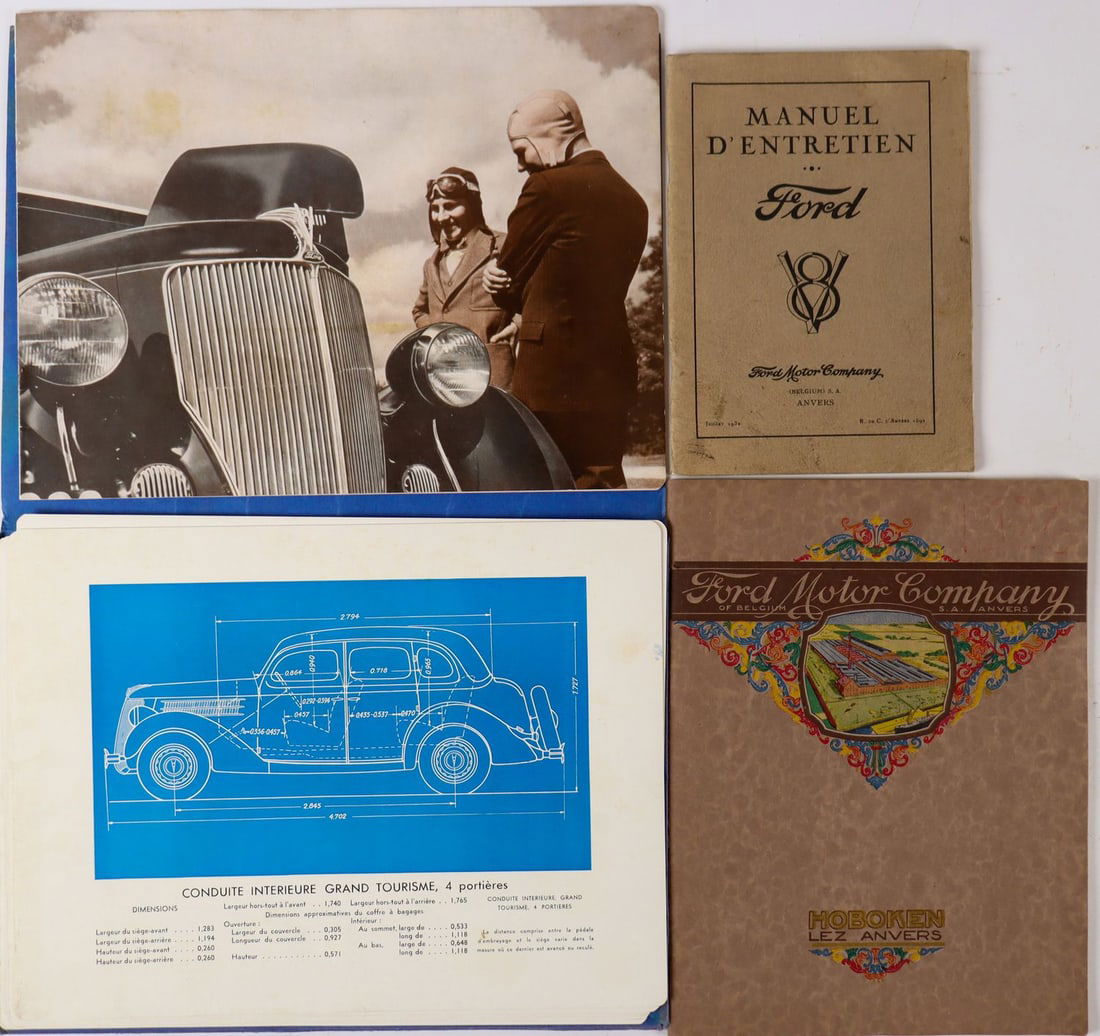 Ford 3-piece sales materials from the 1920s / 1930s (1 of 1)