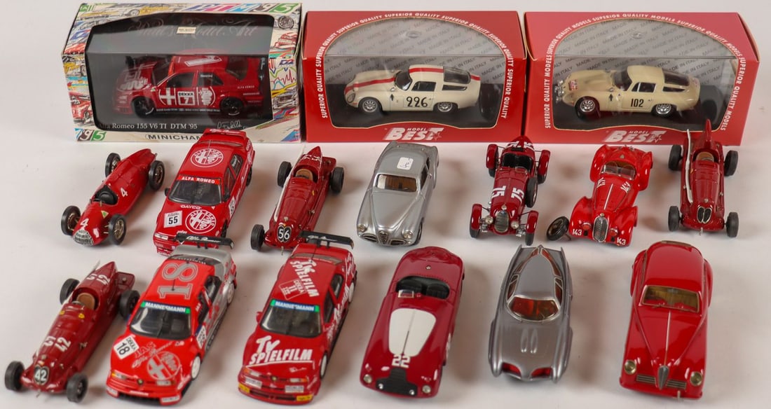 Modellauto 16 model cars in 1:43 scale (1 of 2)