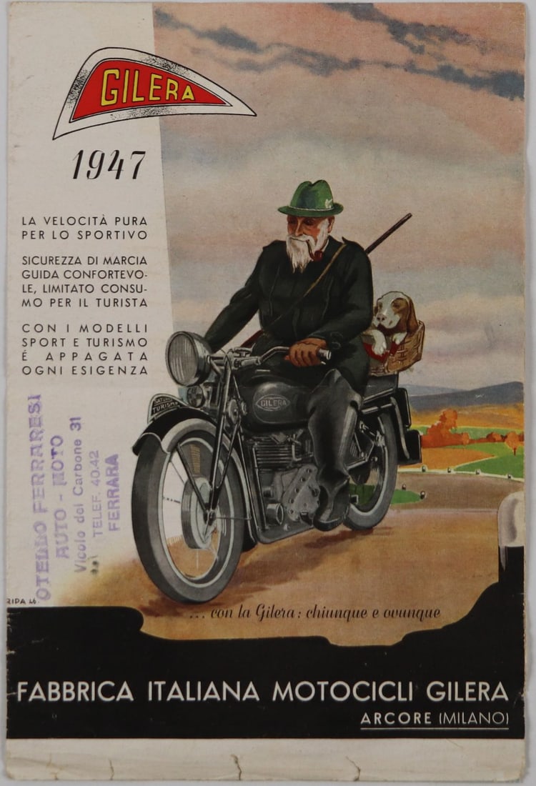 Motorrad Folding brochure Model Program 1947 (1 of 2)