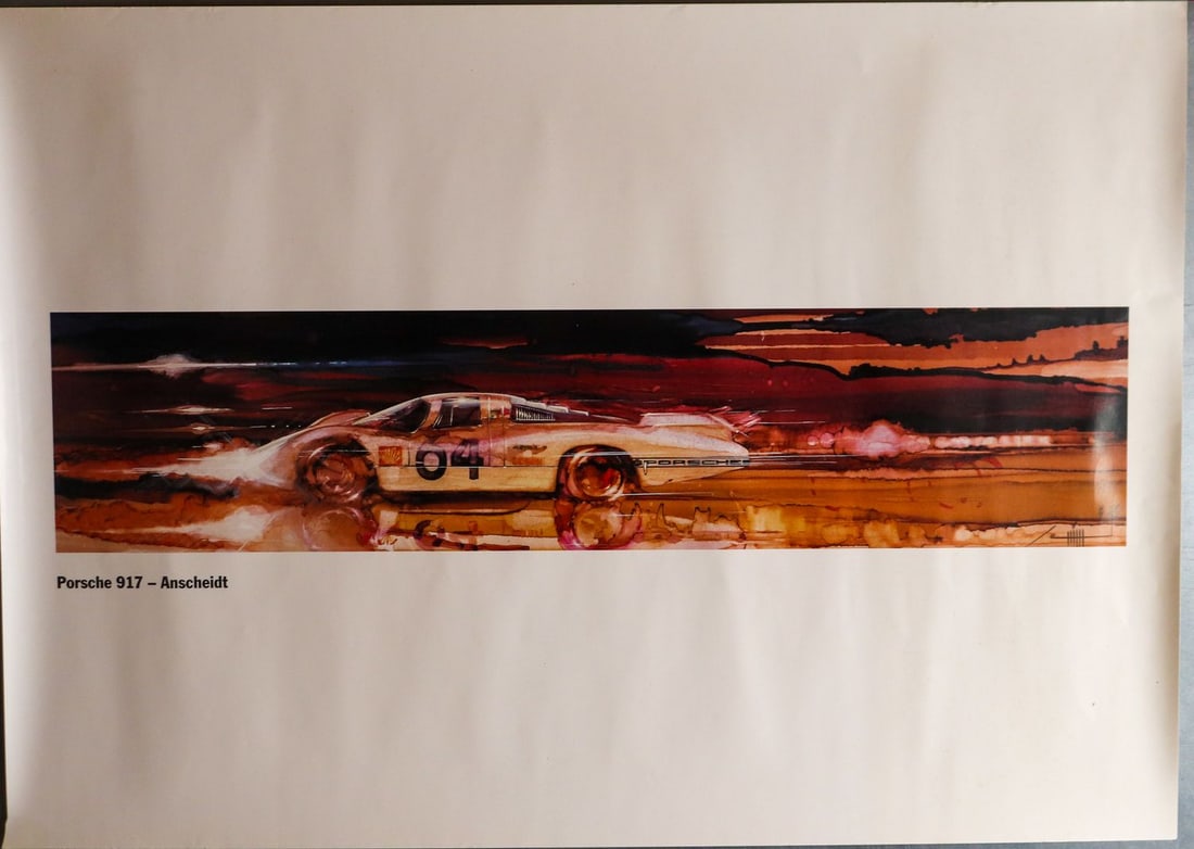 Porsche 5-part poster - 4