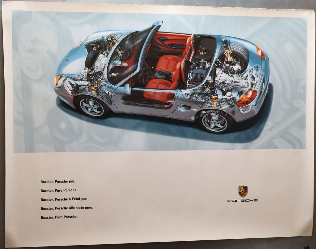 Porsche 5-part poster - 5