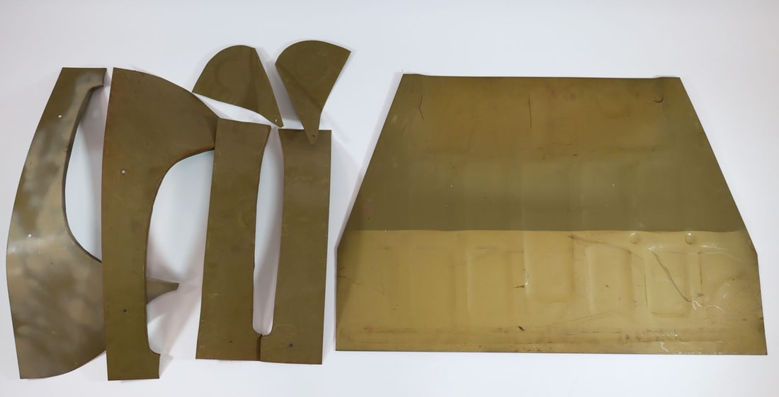 Porsche 8-piece sheet metal parts: Repair panel A/ B pillar / longitudinal beam, rear / front and rear floor half