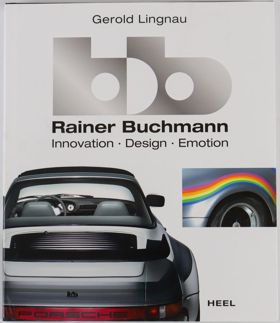Porsche Book 'bb Rainer Buchmann von Gerold Lingnau': Heel Verlag, English edition, 207 pages, with dust jacket