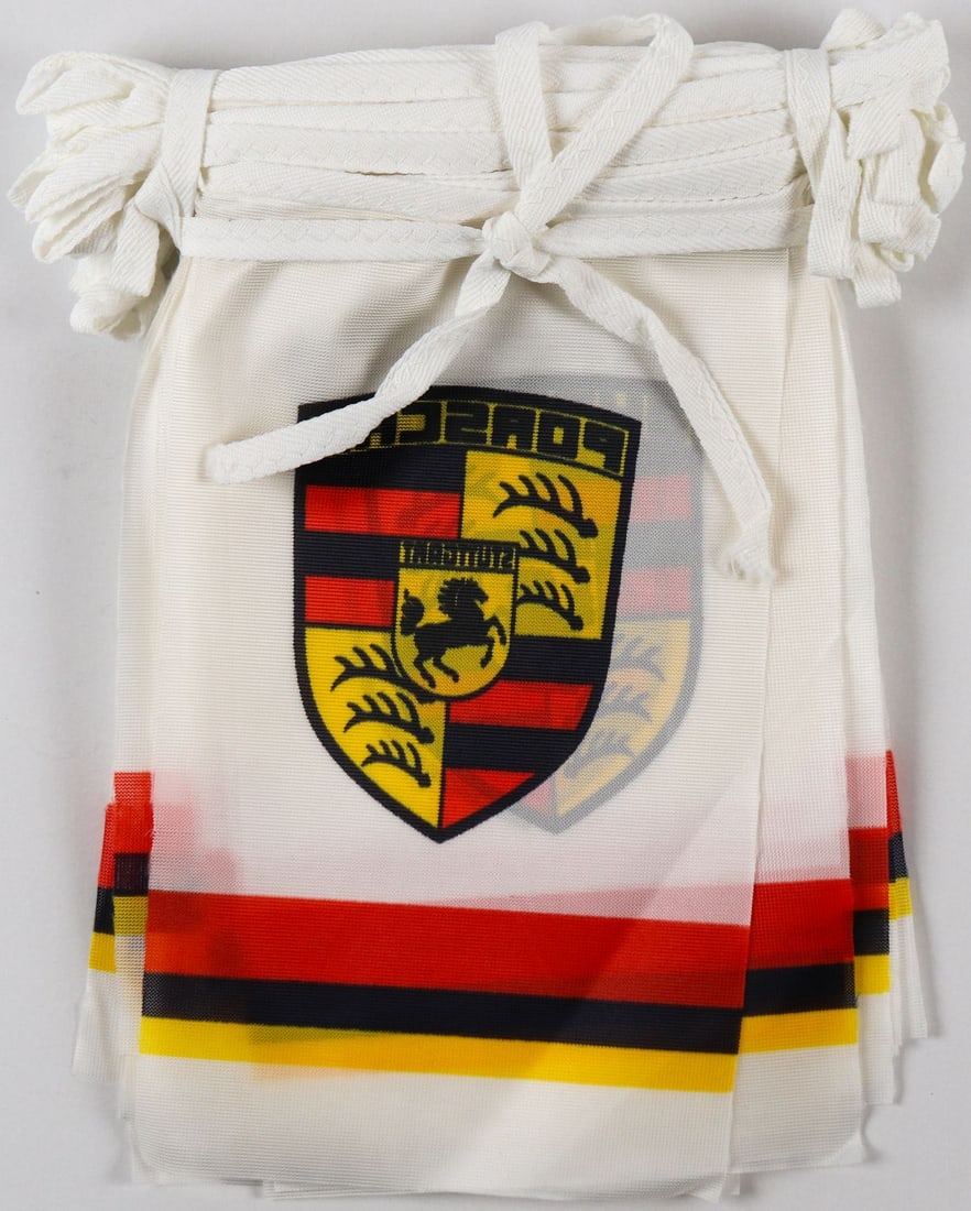 Porsche Flag bunting: Manufacturer: Fahnen-Herold
