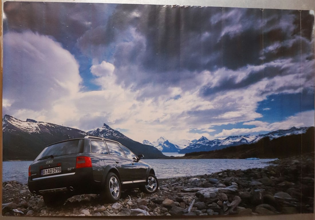 Poster 3 Poster Audi A6 and A2: 80 x 120 cm