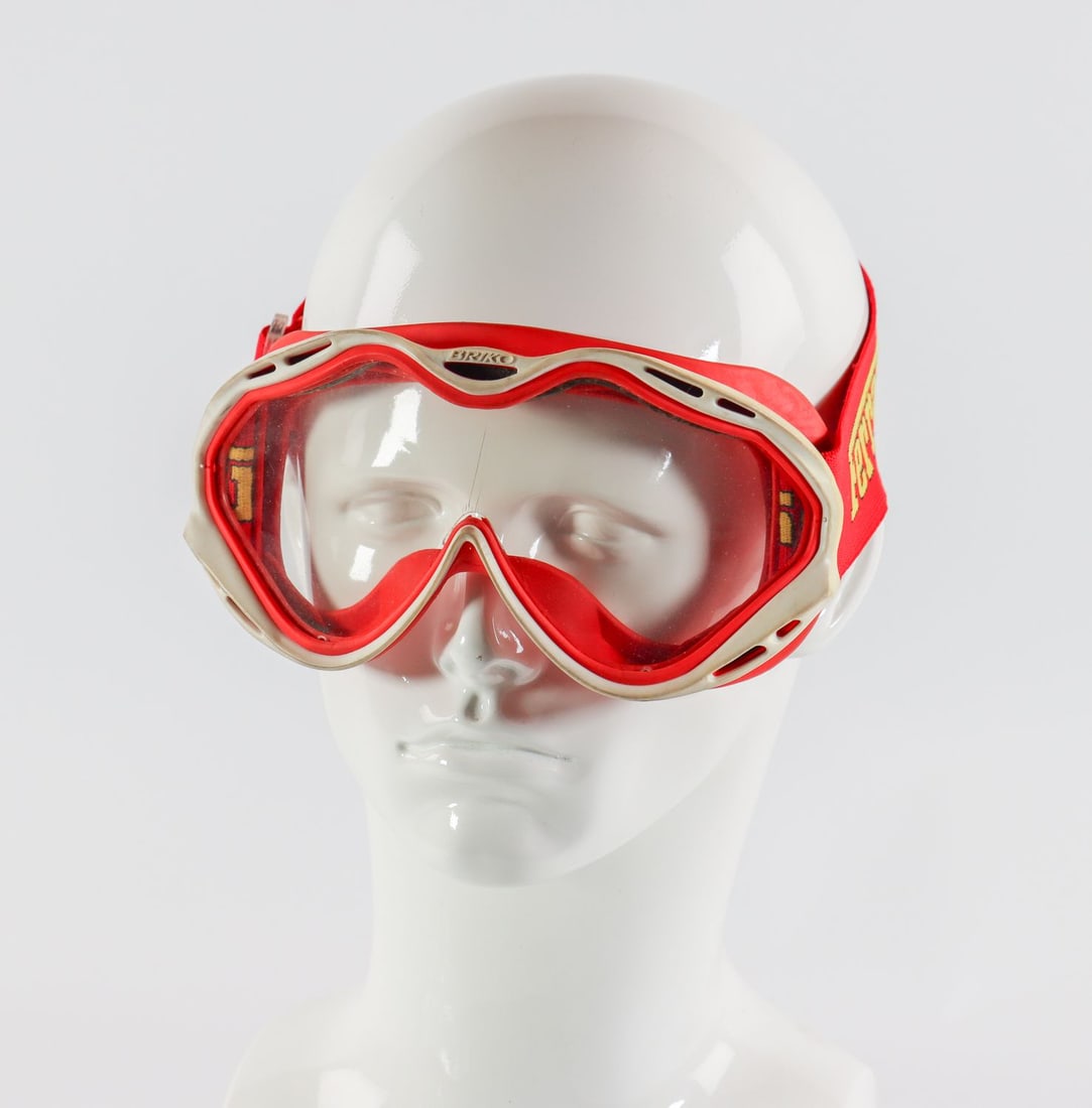 Ferrari Team Goggles from the 1998 Season: Manufacturer: Briko