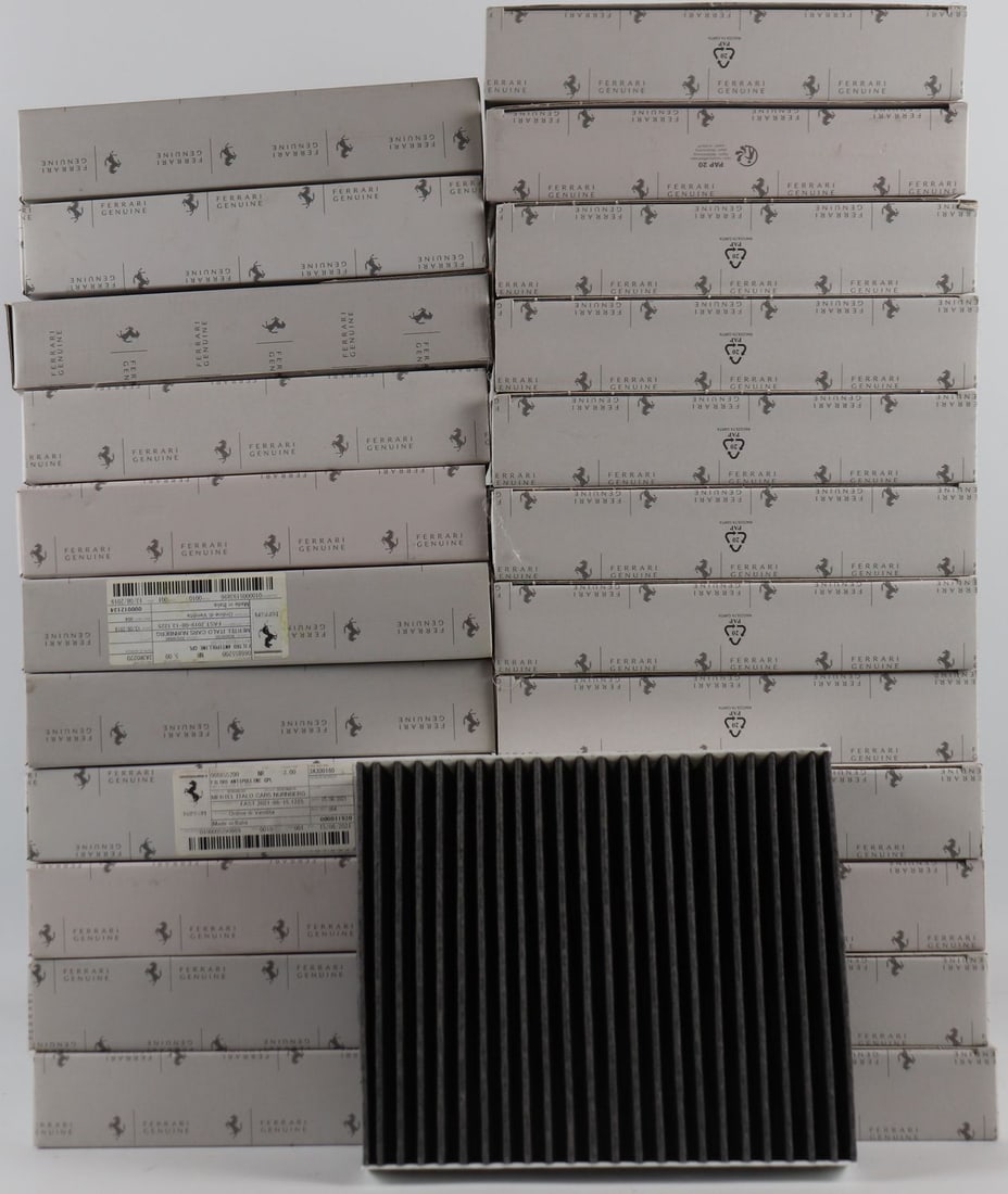 Ferrari 24x Pollen Filter NOS for Type 599 / 612: Part number: 66855200, each in original packaging