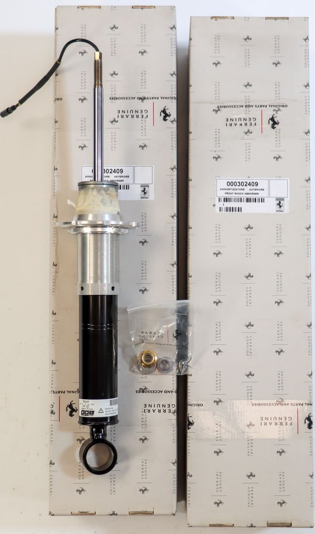 Ferrari 2x Front Shock Absorbers for Type 458 Speciale: Part number: 302409, each in original packaging