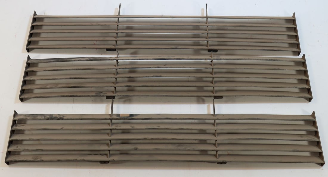 Ferrari 3x Rear Grille NOS for Type 512 BB / BBi (1 of 2)
