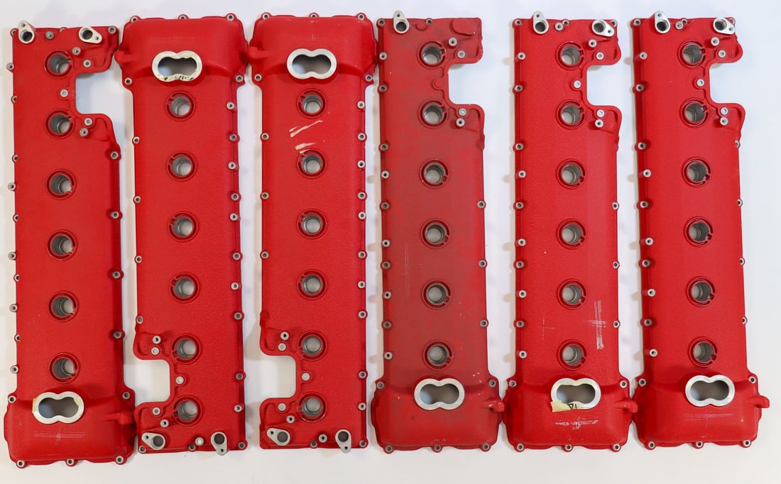 Ferrari 6x Valve Cover Right NOS for Type F12 / FF / LaFerr: Part number: 292565