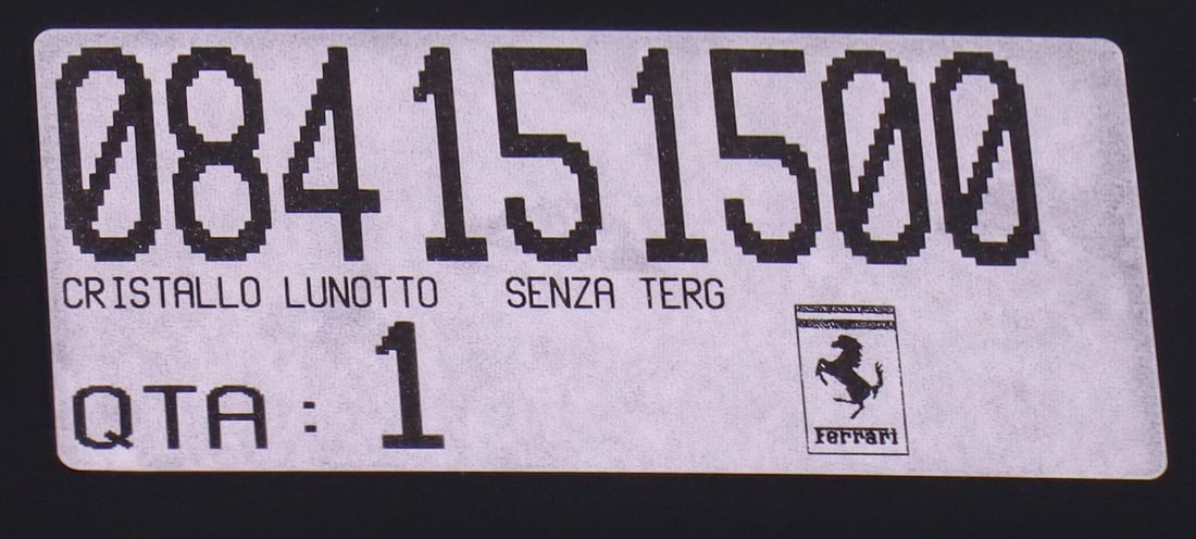 Ferrari NOS Rear Window for Type FF - 2