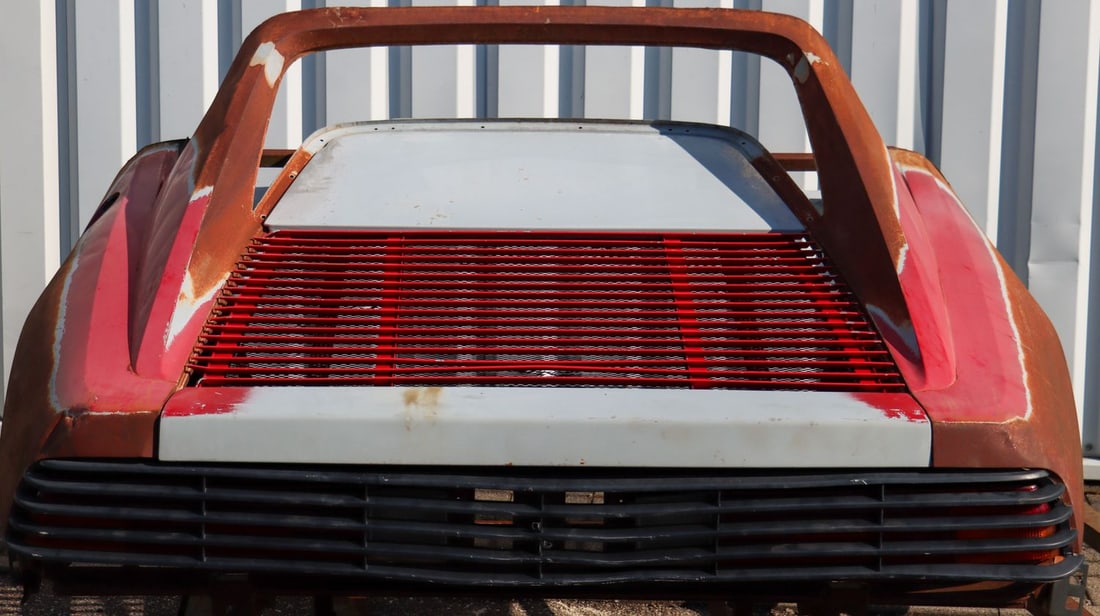 Ferrari Rear section from Type 348 TB: Used