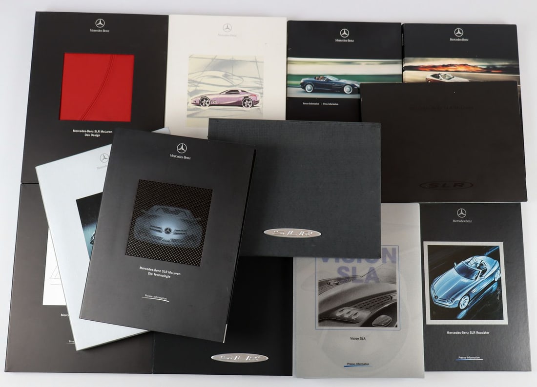 Mercedes-Benz 13-piece Press Kits Type SLR Mc Laren (1 of 1)