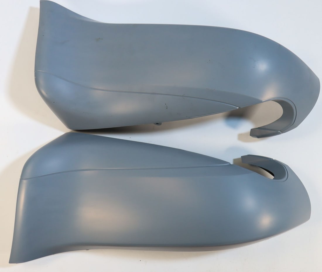Porsche 1 Set Bumper Corners for Type 964 Turbo: Part no. 965.505.162.00, NOS