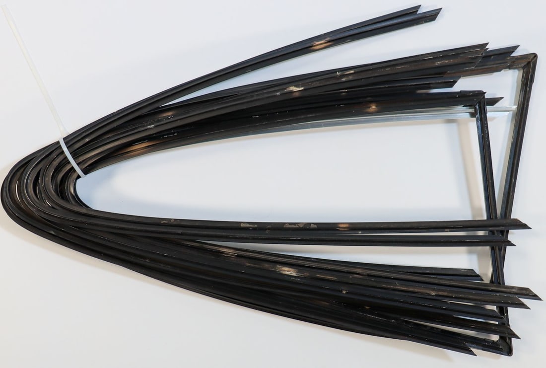 Porsche 17x Rear Side Window Frames for Type 911 G-Model: Used
