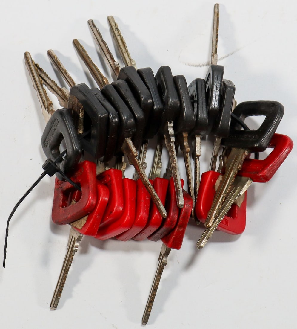 Porsche 20x Original Keys for Type F-Modell and G-Modell: Used