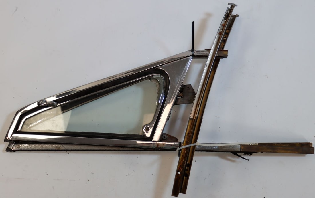 Porsche 2x Window Frame for Type 911 Soft Window Targa: Right, used
