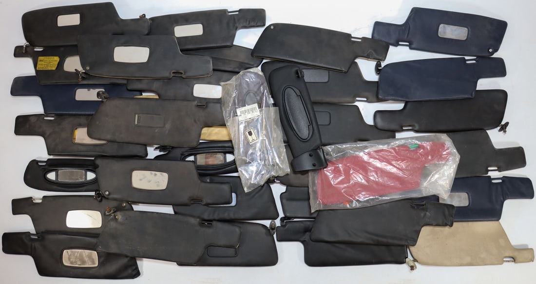 Porsche 31-piece sun visors for Type 911 F-Model and G-Mode: Used