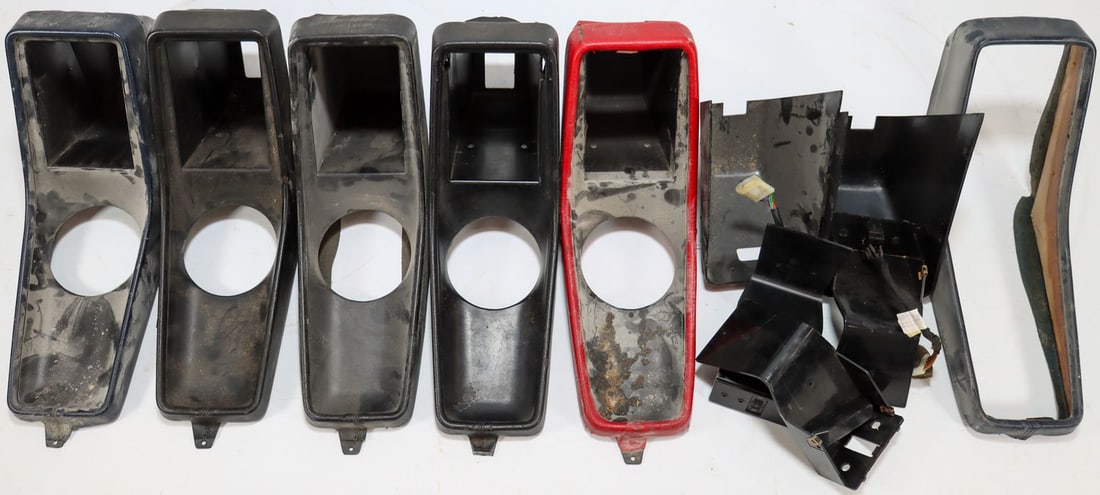 Porsche 6-piece center console for Type 911 G-Model: Used