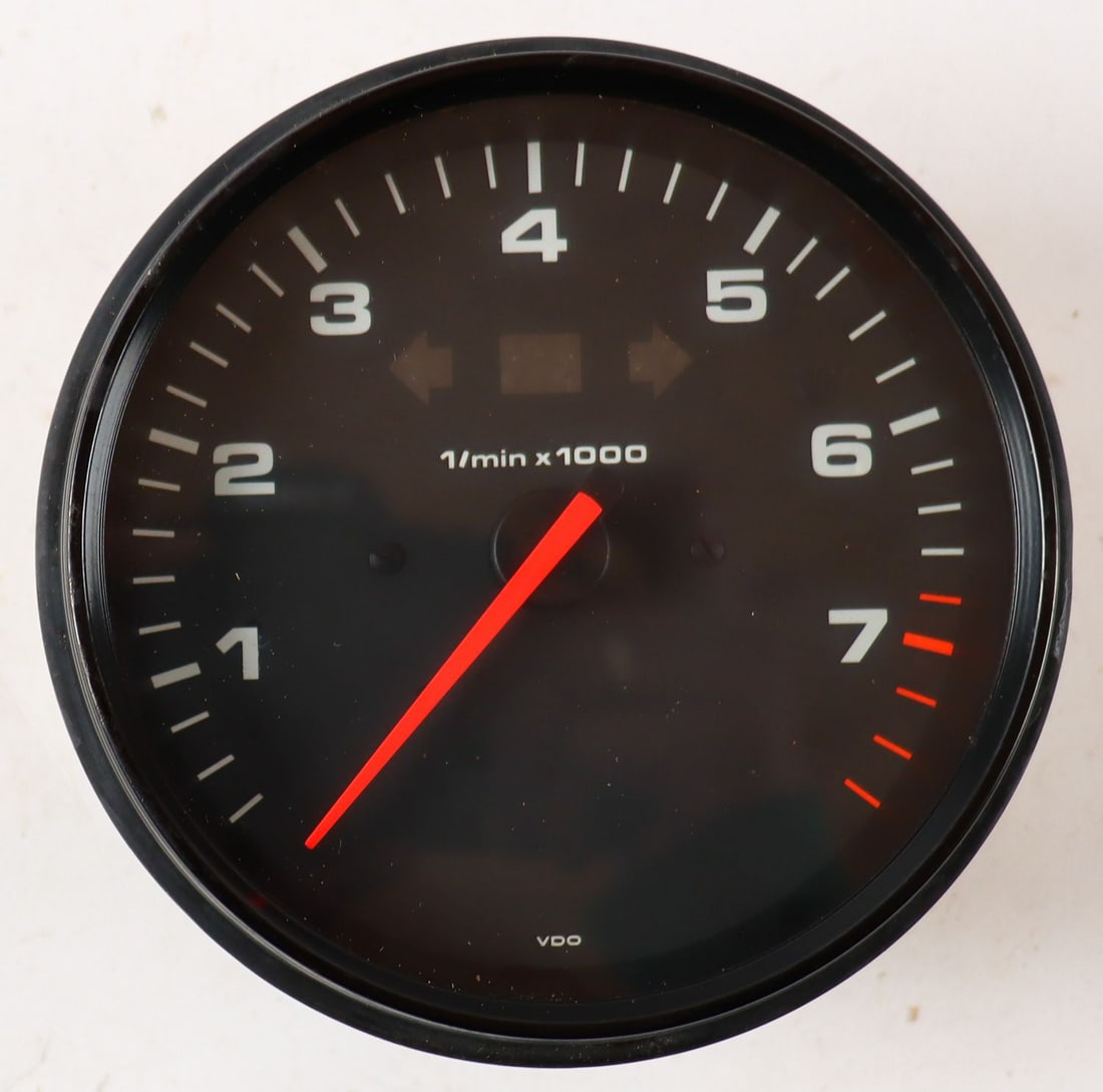 Porsche Tachometer for Type 964: Part number 964.641.301.00, stamped 01.93, used, function tested