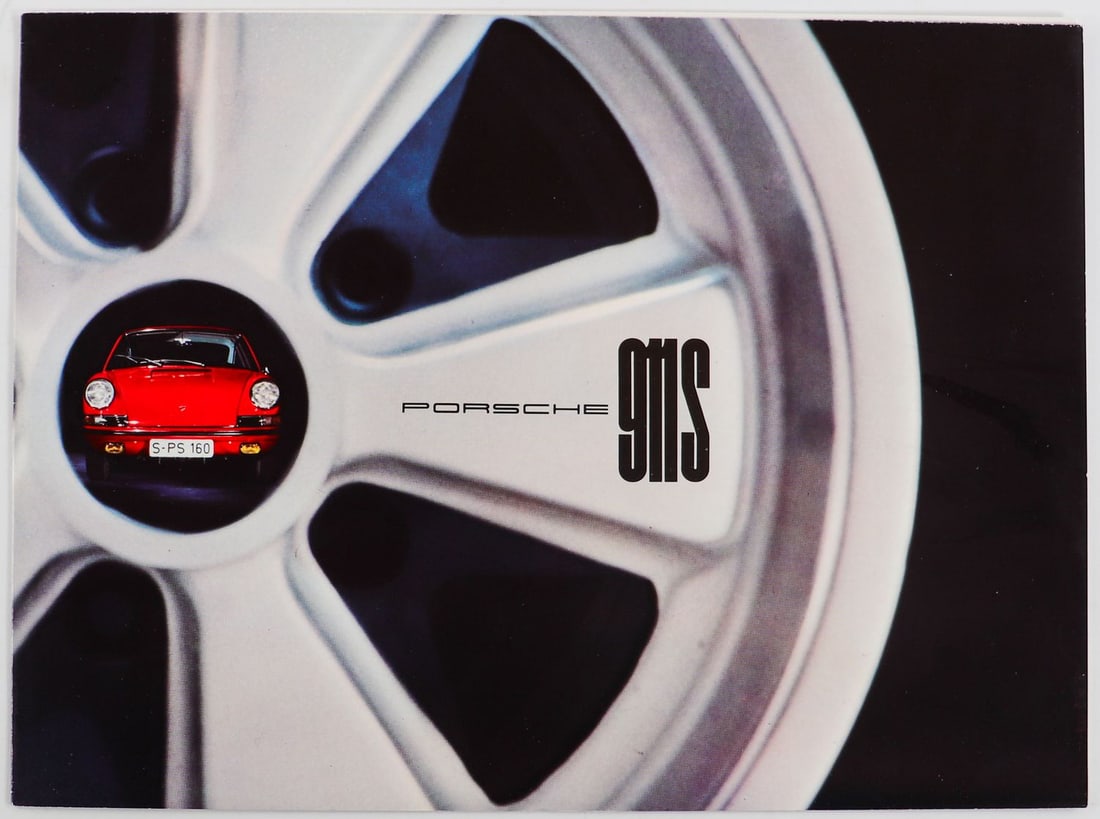 Porsche Folded Brochure Typ 911S: W213f, 7.66, French, 12 pages
