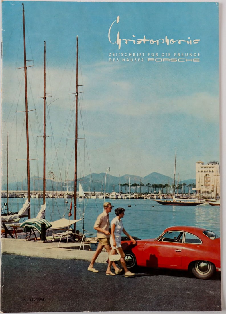 Porsche House Journal 'Christophorus' Issue 11 from 1954 (1 of 2)