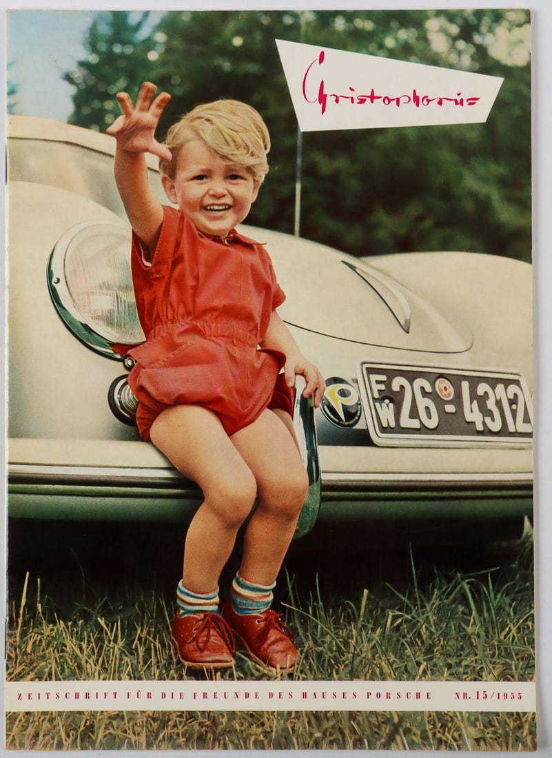 Porsche House Magazine 'Christophorus' Issue 15 from 1955 (1 of 2)