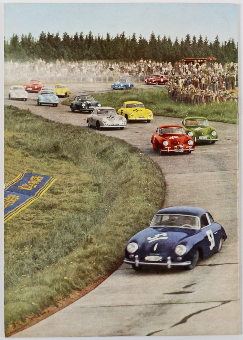 Porsche House Magazine 'Christophorus' Issue 8 from 1953: 44 pages, German