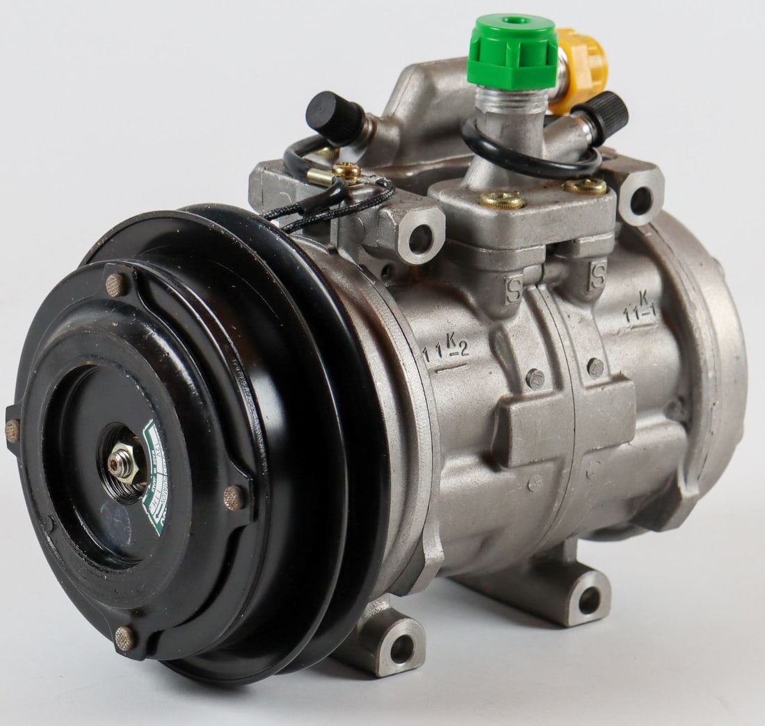 Porsche Air conditioning compressor for Type 964: Denso 10P15C, new
