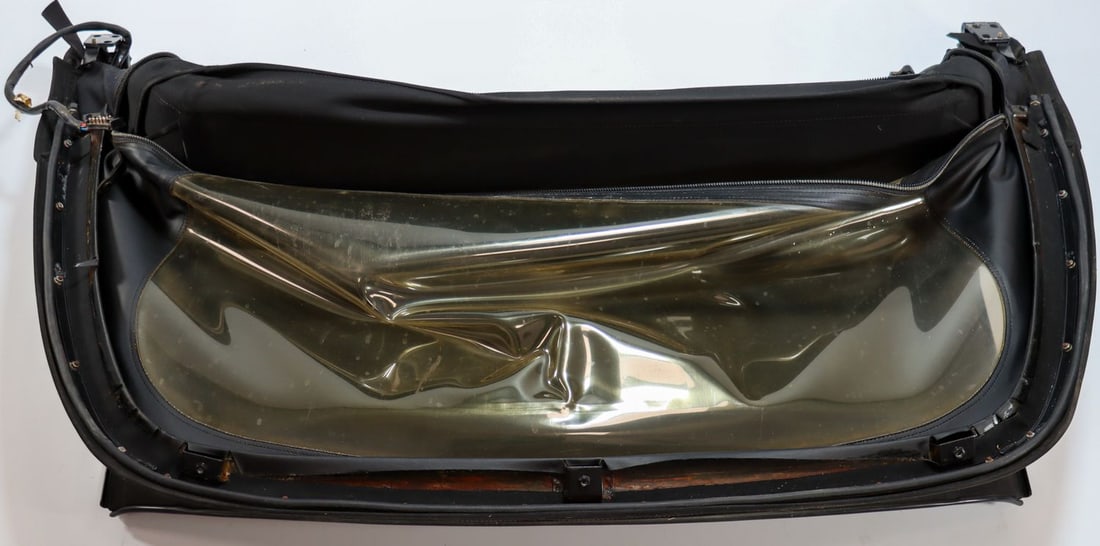 Porsche Convertible Top for Type 964: Color: black, used