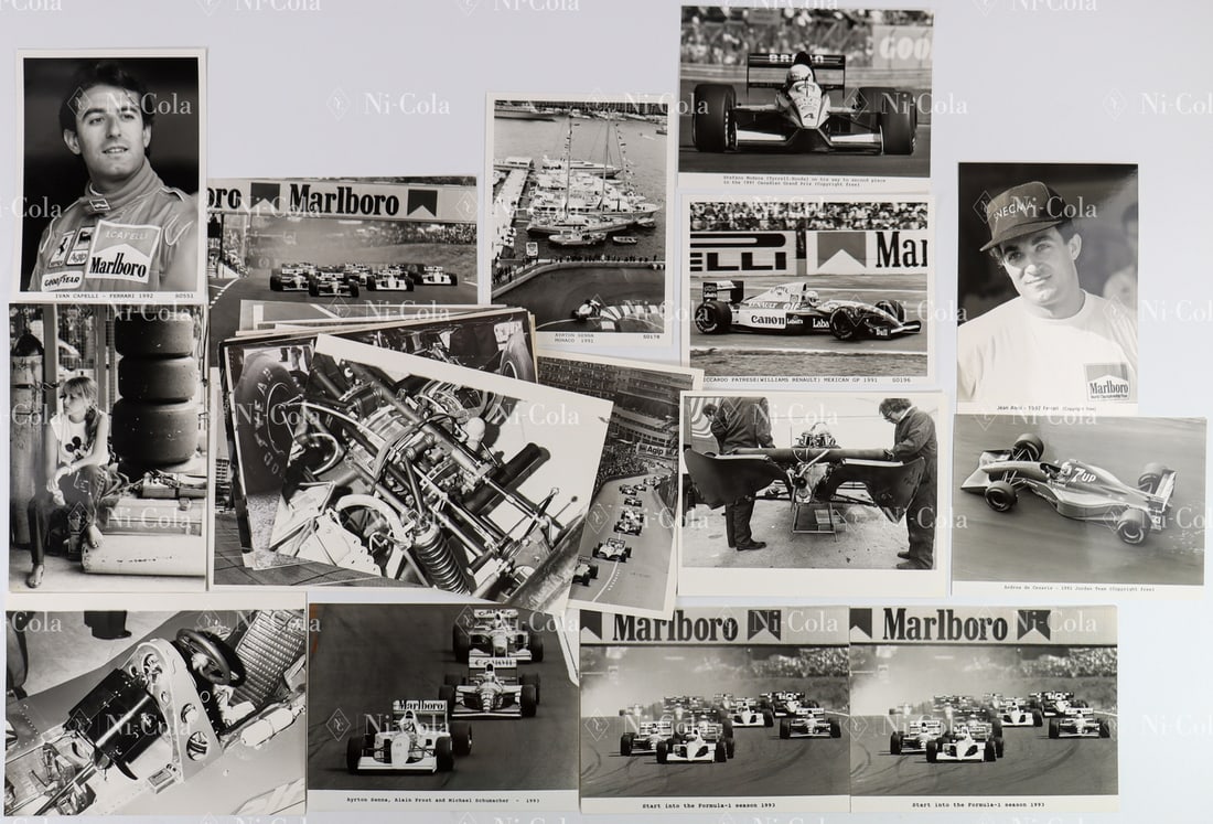 Automobilia Approx. 60 Original B/W and Color Press Photos (1 of 1)
