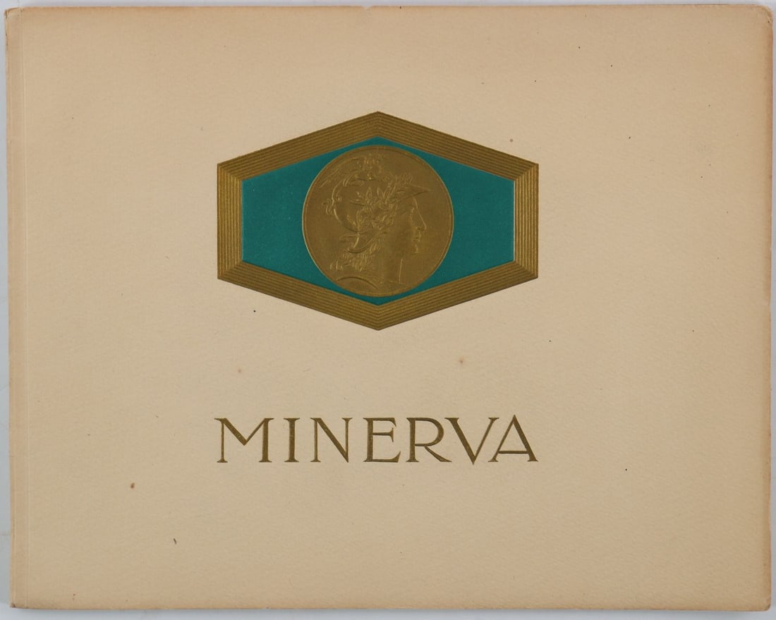 Automobilia Deluxe Catalog Minerva from 1926/1927: French, 16 pages