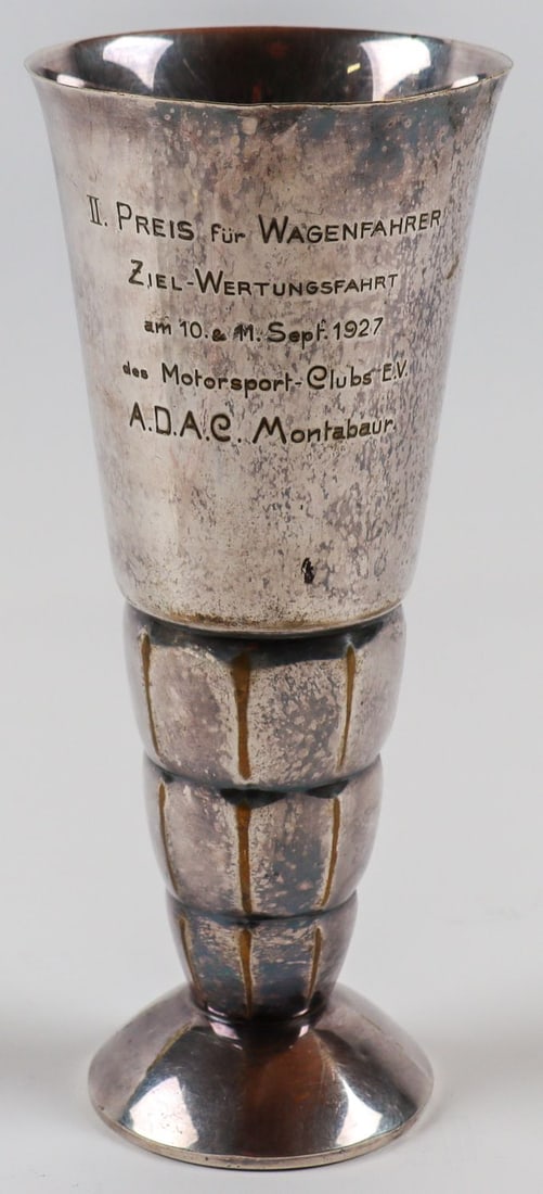 Automobilia Silver trophy 'II. Preis für Wagenfahrer Ziel W (1 of 1)
