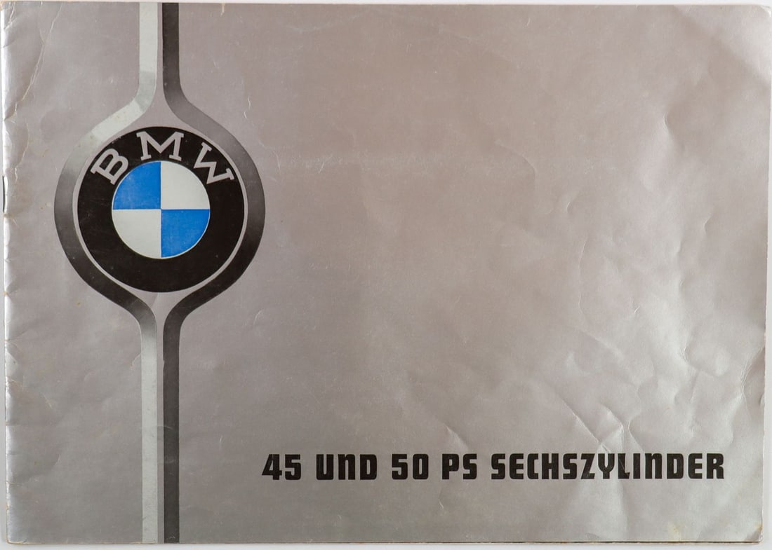 BMW Brochure BMW 326 + 320 + Cabriolet from 1937: German, 24 pages, print number: A230. 30/7. 37 Kld.