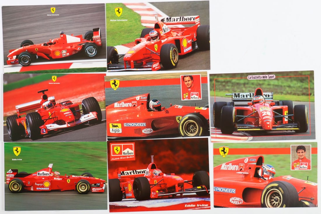 Ferrari 8 Works Driver Cards (1 of 2)