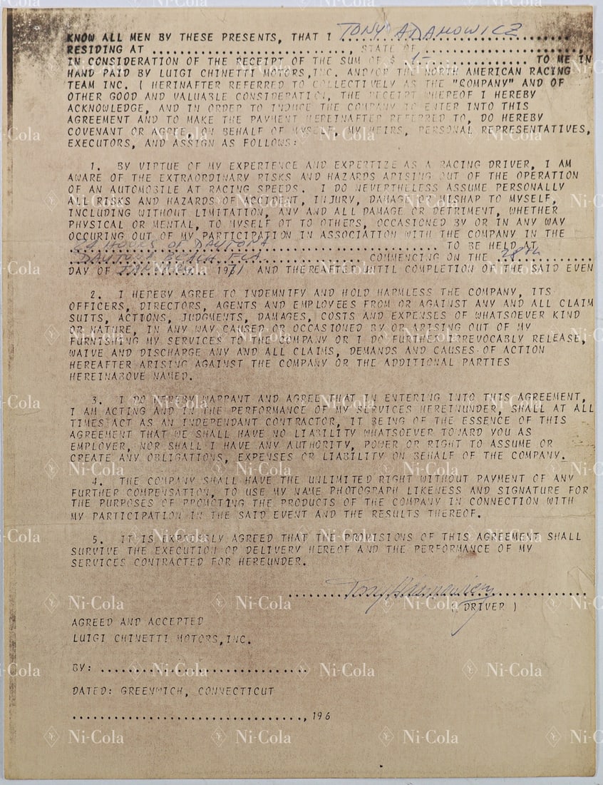 Ferrari Estate of the NART Racing Team of Luigi Chinetti (1 of 2)