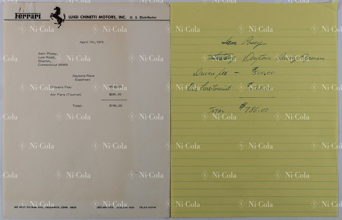 Ferrari Estate of NART Racing Team by Luigi Chinetti (1 of 3)