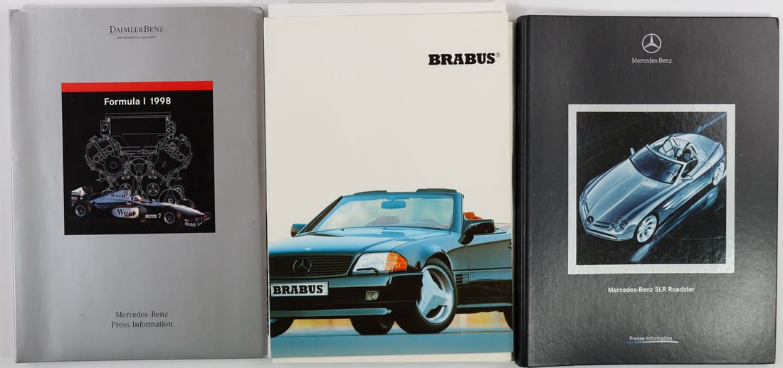 Mercedes-Benz 3 Press Kits (1 of 1)