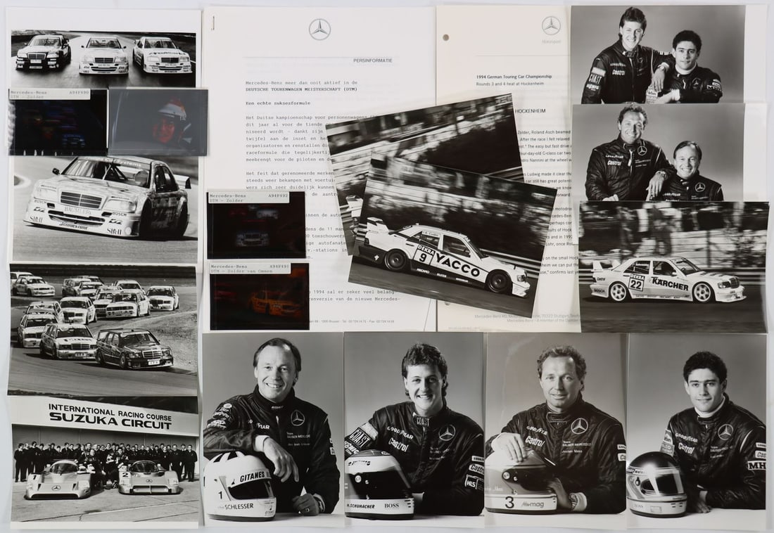 Mercedes-Benz DTM press information from 1994 (1 of 1)