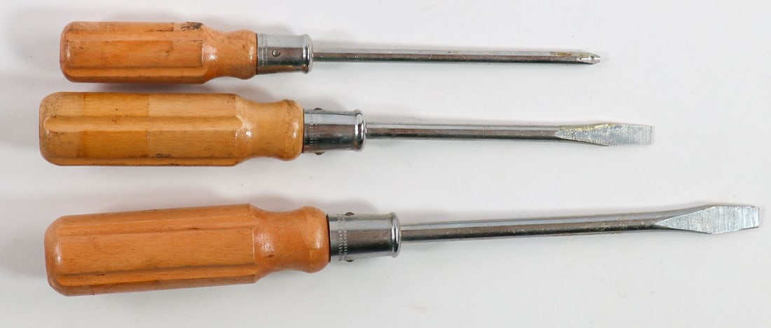 Porsche 3-piece On-board Tool Screwdriver Type 356 (1 of 1)
