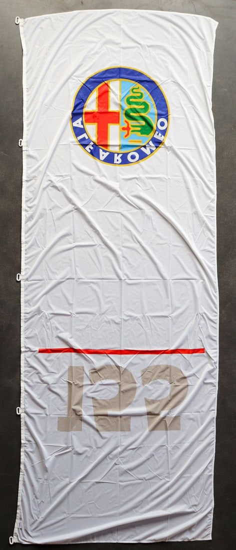 Alfa Romeo Dealer flag from the 90s (1 of 1)