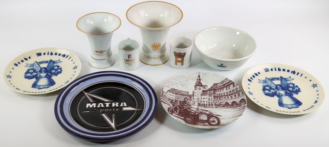Automobilia 9-piece set (1 of 2)