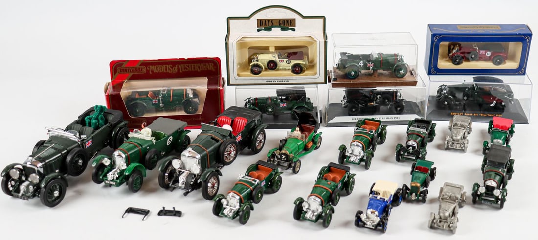Bentley 21 model cars (1 of 1)