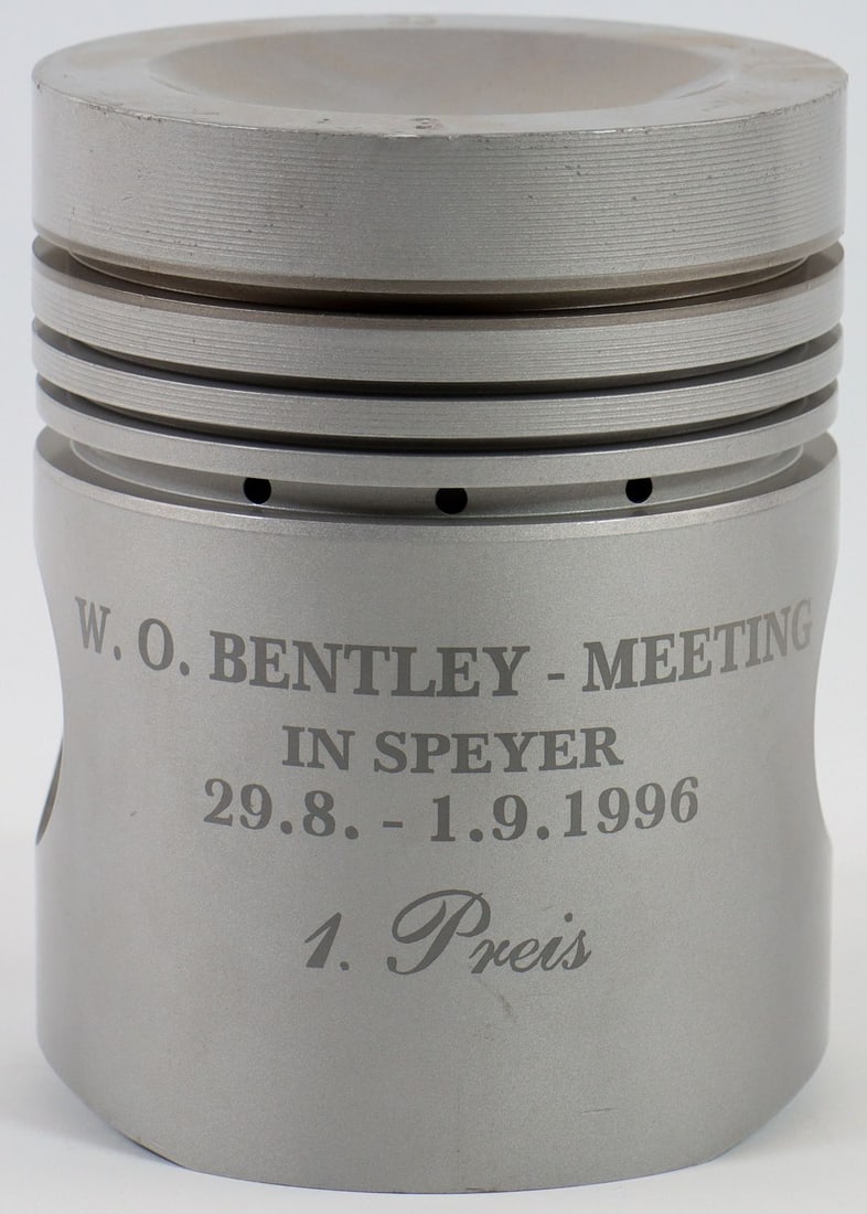 Bentley Trophy / piston 'W.O. Bentley-Meeting Speyer 29.8. (1 of 3)