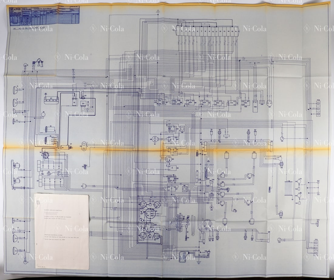 De Tomaso Blueprint Deauville from 1980 (1 of 3)